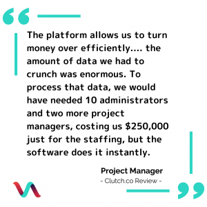 Quote from client who hired convverge to design a business process automation. Convverge team includes process automation consultants